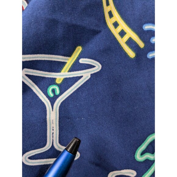 Chubbies Swim Trunks XL Neon Lights Flamingos Shorts 5.5 Tropical Beach Liner - Picture 8 of 14